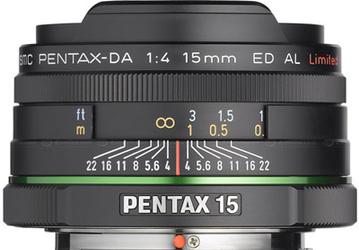 Широкоугольный объектив smc PENTAX-DA15mm F4ED AL Limited предназначен для зеркальных камер Pentax
